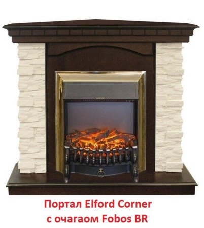 Портал из камня Real-Flame Elford Corner STD/EUG