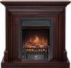Каминокомплект Bradford - Темный дуб с очагом Fobos FX Black