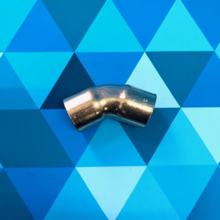 Угол медный 45гр. 3/4"   (19мм.) пайка