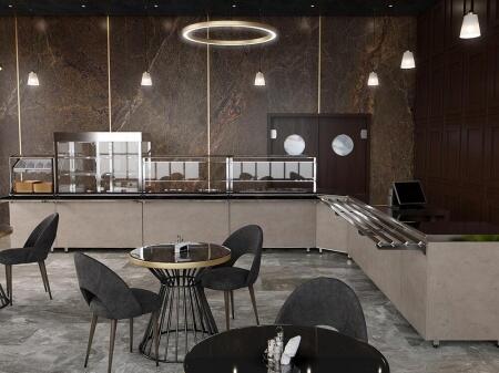 Прилавок нейтральный Luxstahl ПН-1200 (7 вариантов цветов)