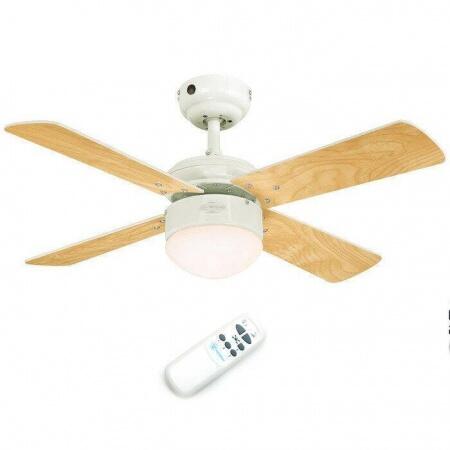 Вентилятор с подсветкой Westinghouse Colosseum White