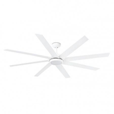 Вентилятор с подсветкой Faro Century White