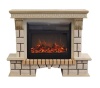 Электрокамин (очаг+портал) Real-Flame Stone new 26 WTG с очагом Moonblaze lux BL/Br