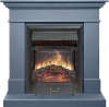 Каминокомплект California STD CRM (Разборный) - Санд антрацит с очагом Majestic FX Black (Royal Flame)
