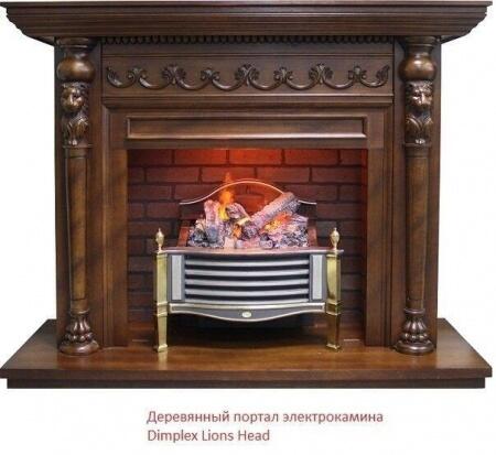 Очаг электрокамина Dimplex Rothesay Brass