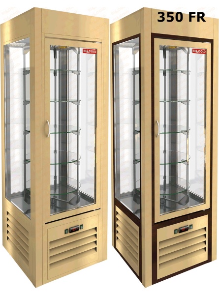 Витрина кондитерская вертикальная  HICOLD  VRC 350 R SH