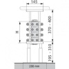 Стальной трубчатый радиатор 4-колончатый Arbonia BANK-RADIATOR 7F4250 4-х трубчатый радиатор, 7 секц
