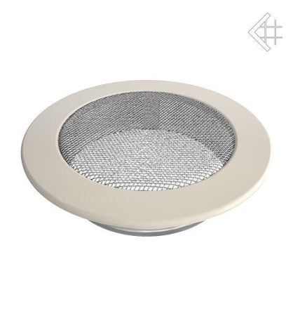 Вентиляционная решетка для камина Kratki КРУГЛАЯ бежевая д.150 FI/150K