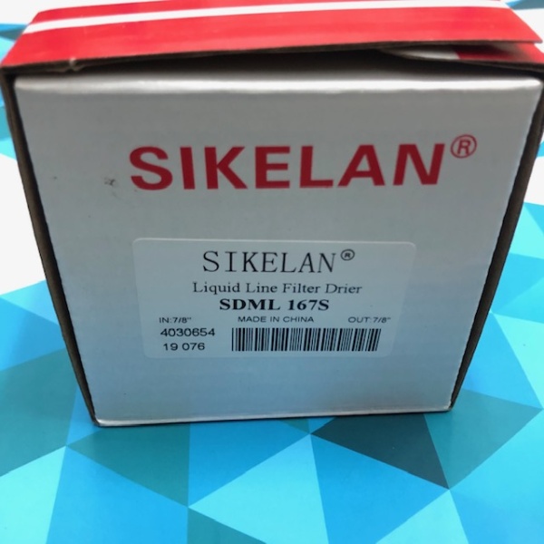 Фильтр - осушитель SIKELAN 7/8" SDML-167S (пайка) Китай