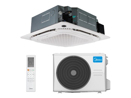 Кассетный кондиционер с низкотемпературной доработкой Midea MCD1-36HRN1-R/MOU-36HN1-R/-40/T-MBQ4-04A1