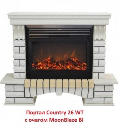 Портал из камня Real-Flame Country 25 WT
