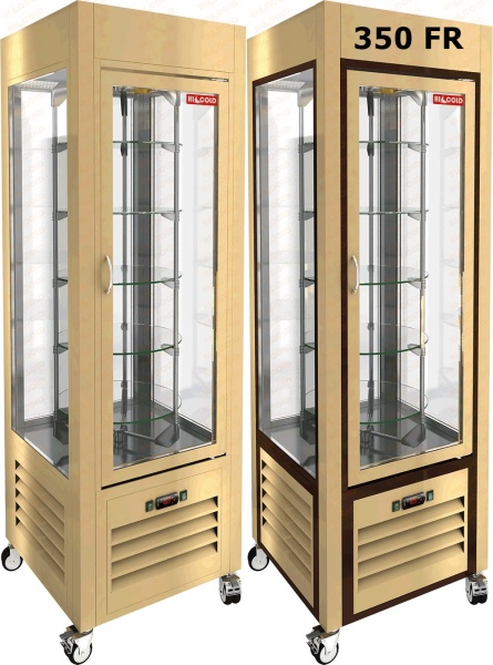 Витрина кондитерская вертикальная  HICOLD  VRC 350 R