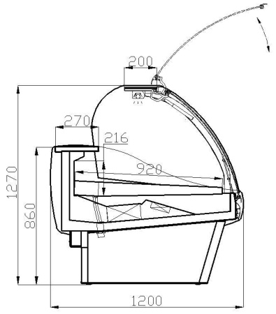 ВТ21-2500 (Диона В21) тепловая мармит