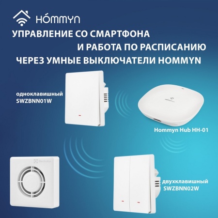 Вытяжка для ванной диаметр 150 мм Electrolux EAFS-150