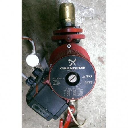 Насос для отопления Grundfos UPS65-185 F 3x400-415V PN6/10