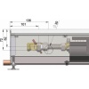 Внутрипольный конвектор длиной 30 см - 1 м Minib COIL-KO 1000
