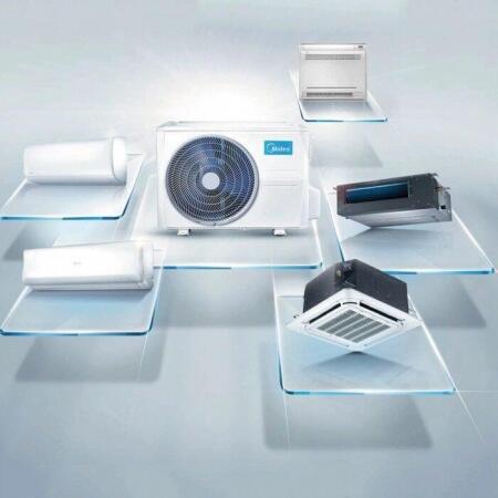Внешний блок мульти сплит-системы на 4 комнаты Midea M4OE-28HFN1-Q