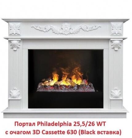 Деревянный портал Real-Flame Philadelphia 26 WT