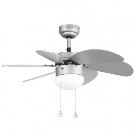 Вентилятор с подсветкой Faro PALAO GRIS