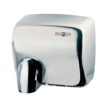 Металлическая сушилка для рук Nofer CYCLON 2450 W глянцевая