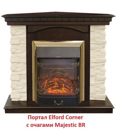 Портал из камня Real-Flame Elford Corner STD/EUG