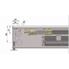 Внутрипольный конвектор длиной 1,1 м - 1,5 м Minib COIL-KT0 1250