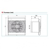 Вытяжка для ванной диаметр 120 мм Soler & Palau Decor 200C