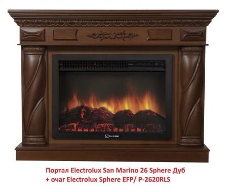 Очаг электрокамина Electrolux Sphere EFP/P-2620RLS