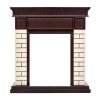 Портал из камня Electrolux Bricks Classic кирпич Бежевый/шпон Тёмный дуб