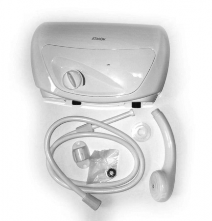 Электрический проточный водонагреватель Atmor CLASSIC 501 5000 Душ