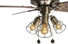 Люстра-вентилятор Faro Yakarta Old Gold 3L 33711-11
