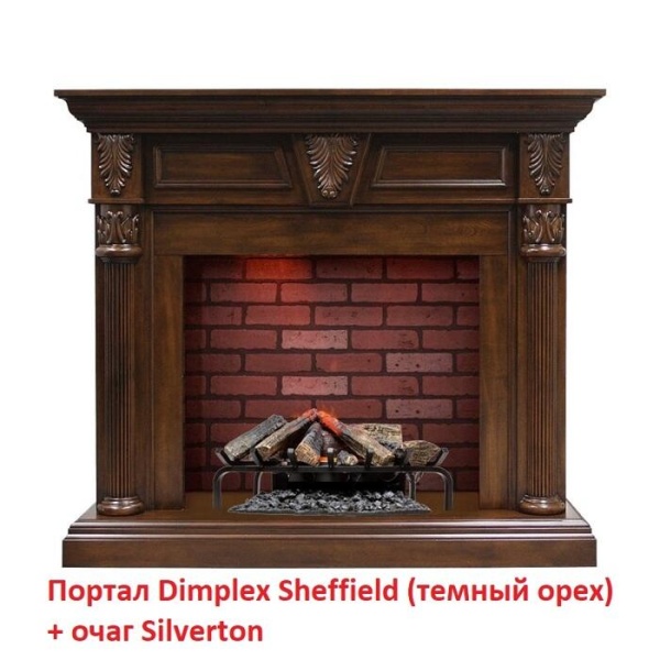 Деревянный портал Dimplex Sheffield [Шефилд] (Sym. DF3020-EU/ Revillusion RBF 30)