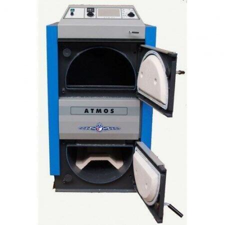 Твердотопливный котел Атмос DC 75 SE