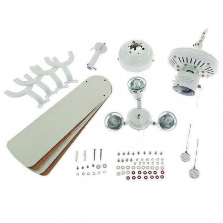 Вентилятор с подсветкой Westinghouse Princess Euro White