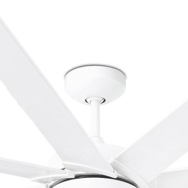 Вентилятор с подсветкой Faro Century White