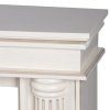 Каминокомплект: Очаг Electrolux EFP/P-4220LS, портал Olympia 42/40/36, сл. кость с зол. патиной