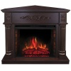 Угловой камин электрический с эффектом пламени Real-Flame Silvia Corner 26 AO с очагом Epsilon 26 S 