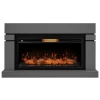 Каминокомплект: Очаг Electrolux EFP/P-4220LS, портал Lindos 42/40/36, светло-серый, р/в