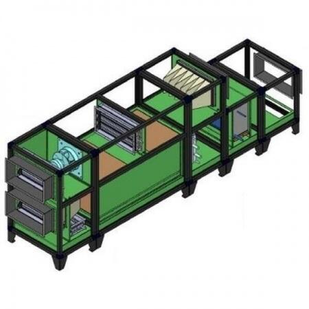 Приточно-вытяжная вентиляционная установка Breezart 6000 Lux RP PB 30-380