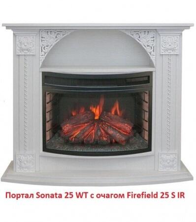 Очаг электрокамина Real-Flame Firefield 25 S IR