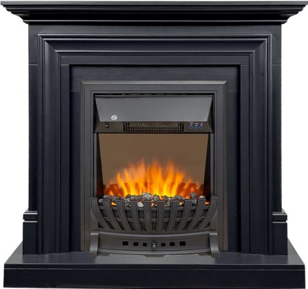 Каминокомплект Bradford - Серый графит с очагом Aspen Black