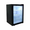 ШКАФ МОРОЗИЛЬНЫЙ СО СТЕКЛОМ COOLEQ UF100G ЧЕРНЫЙ