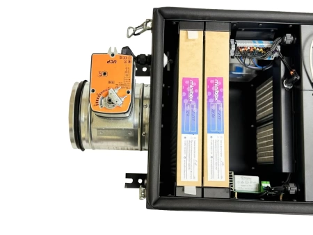 Вентиляционная установка с электрическим нагревом Minibox.Е-650.PREMIUM в комплекте фильтры G4+HEPA-11, Wi-Fi modul GTC Вентилятор EC (Швеция и Германия)