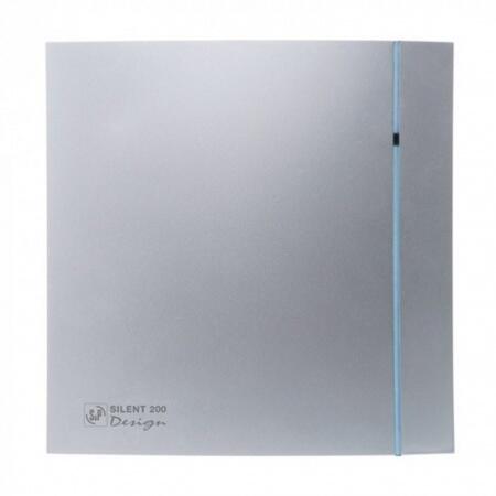 Вытяжка для ванной диаметр 120 мм Soler & Palau SILENT-200 CZ SILVER DESIGN-3C