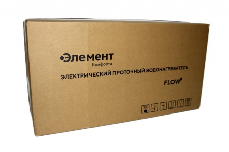 Водонагреватель электрический проточный Элемент Комфорта FLOW-15