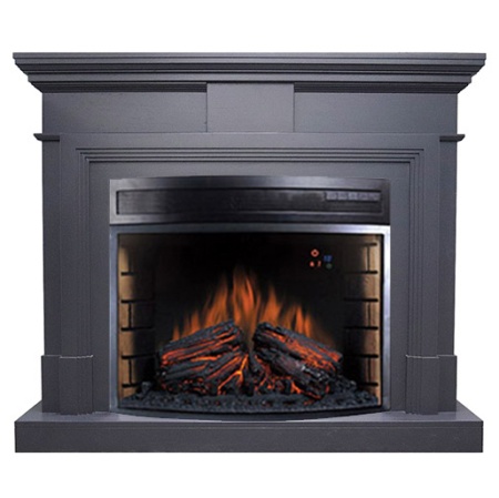 Электрокамин (очаг+портал) Royal Flame Coventry Graphite Grey с очагом Dioramic 28 LED FX