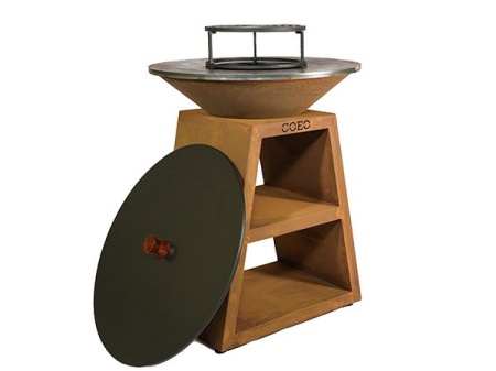 Уличный гриль Coeo TRIO 82 - CORTEN