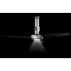 Вентилятор с подсветкой Vortice Nordik Air Design 160-29 Titanium Carbon