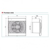 Вытяжка для ванной диаметр 120 мм Soler & Palau Decor 200C SILVER