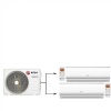 Внешний блок мульти сплит-системы на 2 комнаты Roda RUI-2M18BB/RSI-M07WB*2шт
